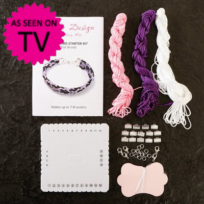 Kumihimo Flat Braid Starter Kit